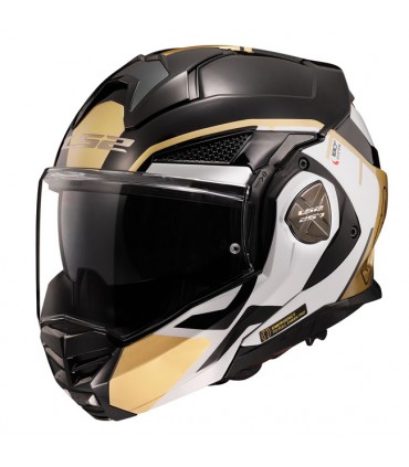 Casque LS2 FF901 Advant X Metryk noir or