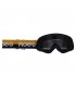 ROEG PERUNA YELLOW STRIPE GOGGLE SCHWARZ UND GELB/BLAUES BAND