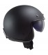 Casco jet LS2 Bob 2 nero opaco