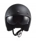 Casco jet LS2 Bob 2 nero opaco