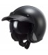 Casco jet LS2 Bob 2 nero opaco