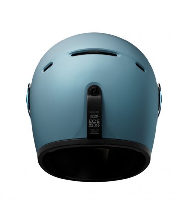 Casque integrale John Doe JD/ONE Frozen Steel blue