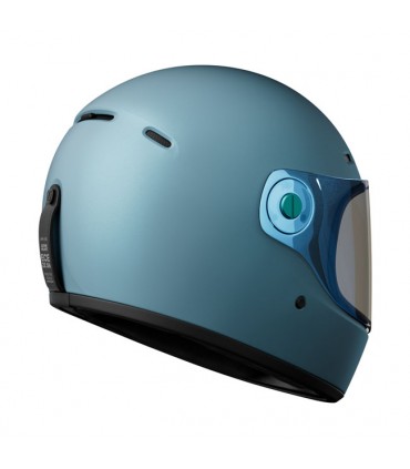 Casque integrale John Doe JD/ONE Frozen Steel blue