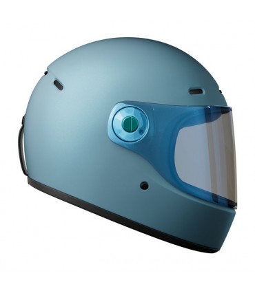 Casque integrale John Doe JD/ONE Frozen Steel blue