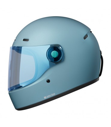 Casque integrale John Doe JD/ONE Frozen Steel blue