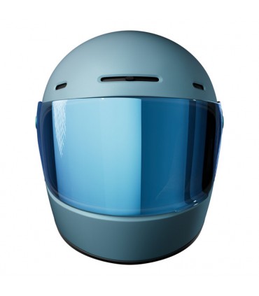 Casque integrale John Doe JD/ONE Frozen Steel blue