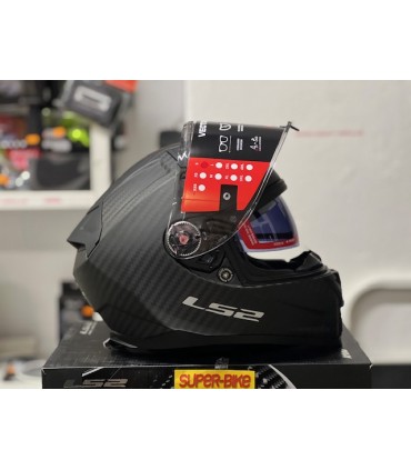 Casco LS2 FF811 Vector 2 carbon opaco