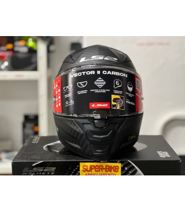 Casque LS2 FF811 Vector 2 carbon matt