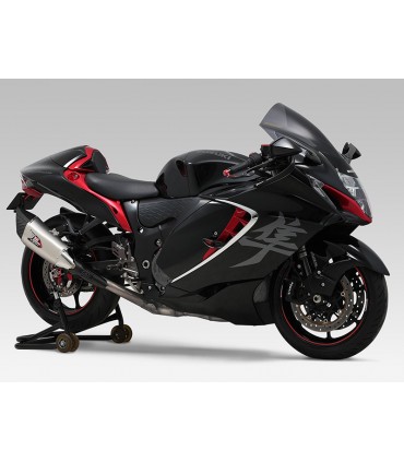 Yoshimura R-11Sq R slip on Suzuki Hayabusa (2021-24) silver