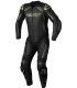 RST S1 leather suit black yellow