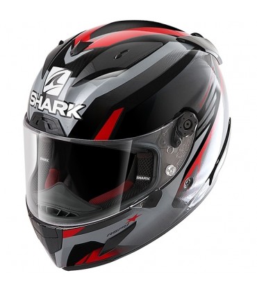 Casco Shark Race-r Pro carbon Aspy rosso