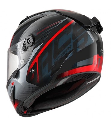 Casque Shark Race-r Pro carbon Aspy rouge