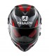 Casco Shark Race-r Pro carbon Aspy rosso