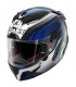 Casco Shark Race-r Pro carbon Aspy blu giallo