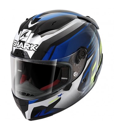 Casco Shark Race-r Pro carbon Aspy blu giallo