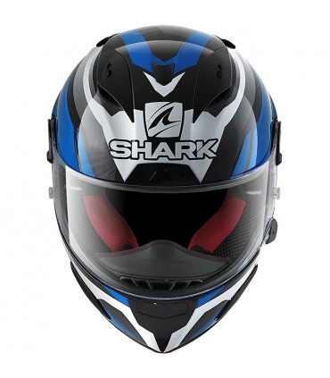 Casque Shark Race-r Pro carbon Aspy bleu jaune