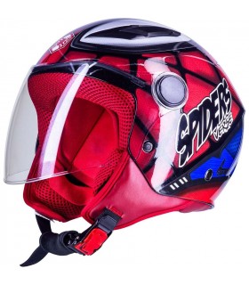 Casco Moto Jet Bambino One Junior Spiderman