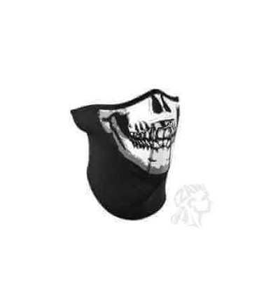 ZAN HALF MASK 3 PANEL SKULL