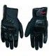 A-Pro Bionic Lederhandschuhe schwarz