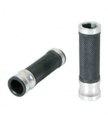 Poignée moto Metal Grips - Aluminium