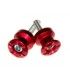 EVOTECH Paddock stand bobbin spools M6 model red