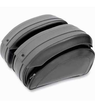 SADDLEMEN Cruis'n Deluxe Slant Saddlebag Set universal