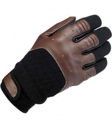 Biltwell Bantam Lederhandschuhe dunkelbraun