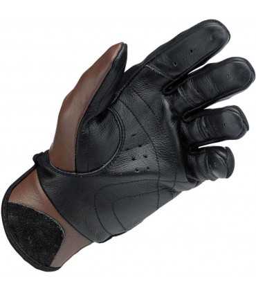 Biltwell Bantam Lederhandschuhe dunkelbraun