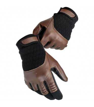 Biltwell Bantam Lederhandschuhe dunkelbraun