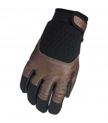 Biltwell Bantam Lederhandschuhe dunkelbraun