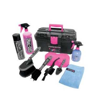 Muc-off kit spazzole pulizia moto