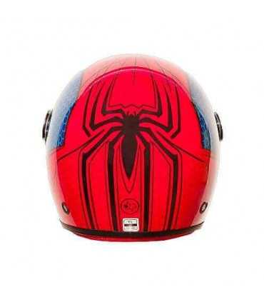 Kinder One Spiderman Moto Jet Helm