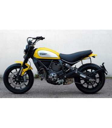 Einheit Garage Seitentasche + Rahmen Ducati Scrambler schwarz