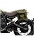 Unit Garage Side Pannier + subframe Ducati Scrambler green/brown