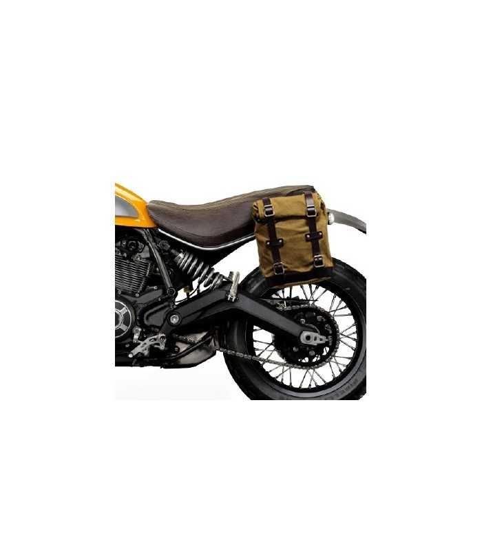 Unit Garage Side Pannier + subframe Ducati Scrambler beige ...