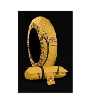 CAPIT TIRE WARMERS MOTO SUPREMA SPINA M/XL jaune