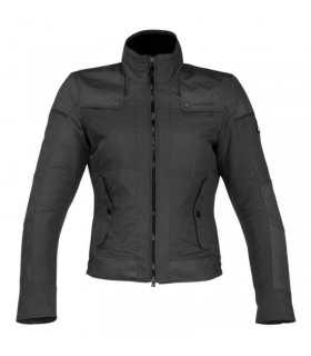 GIACCA MOTO DONNA 4 STAGIONI HEVIK STELVIO TOURING GRIGIO NERO