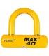 TRIMAX LOCK-DISC U-LOCK YELLOW