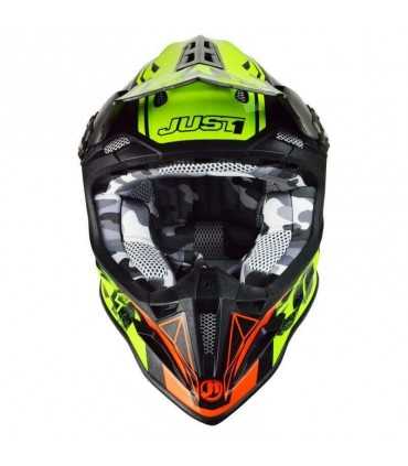 Just-1 J12 Dominator Neon Lime Rosso