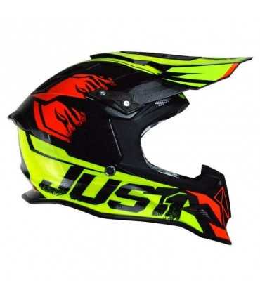 Just-1 J12 Dominator Neon Lime Rosso