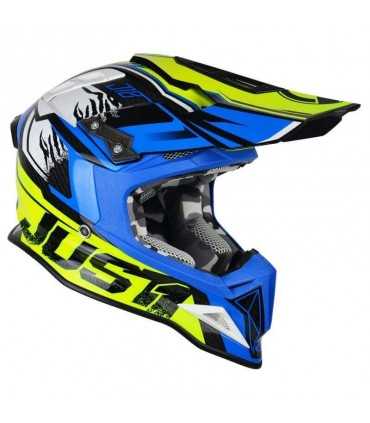 Just-1 J12 Dominator Giallo Blu Neon