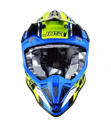 Just-1 J12 Dominator Giallo Blu Neon