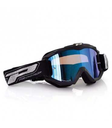 MASCHERA CROSS PROGRIP 3204 SPECCHIATA BLU