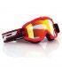 MASCHERA CROSS PROGRIP 3204 FL ROSSO SPECCHIATA GIALLO