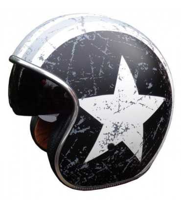 Casco jet Origine Sprint Rebel Star grey