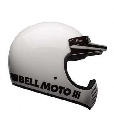 Bell Moto 3 Classic Bianco