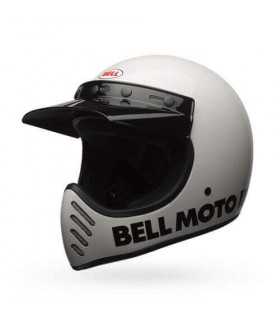 Bell Moto 3 Classic white