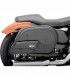 SADDLEMEN Express Cruis'n Slant Face Pouch Saddlebags, LARGE