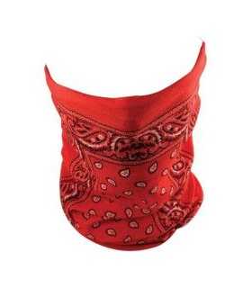 ZAN PAISLEY MOTLEY TUBE™ OGNI CLIMA SOLID ROSSO