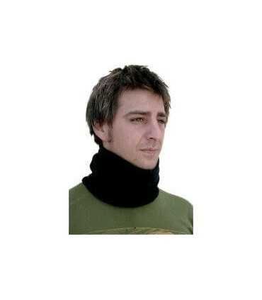 ZAN NECK GAITER COZY FLEECE ONE SIZE PILE NOIR